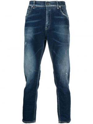 Nødlidende jeans 7/8 Dondup blå