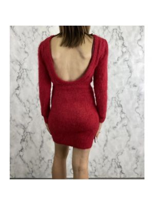 Mini vestido de punto Ba&sh rojo