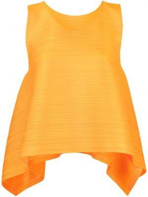 Bluză plisată Pleats Please Issey Miyake portocaliu