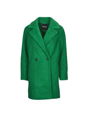 Kabát Desigual zelený