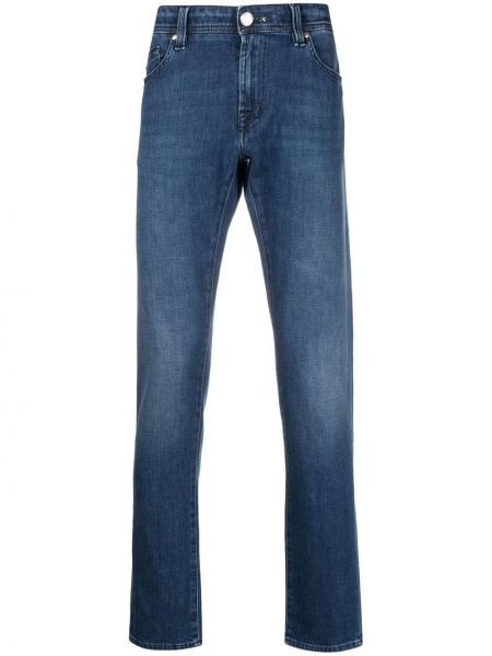 Tapered fit jeans Sartoria Tramarossa blå