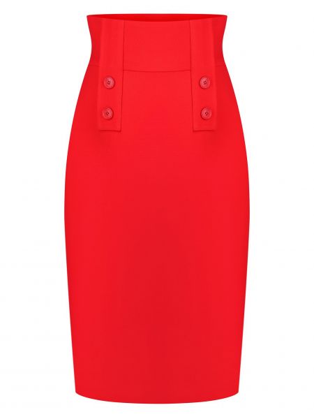 Красная юбка Christian Dior