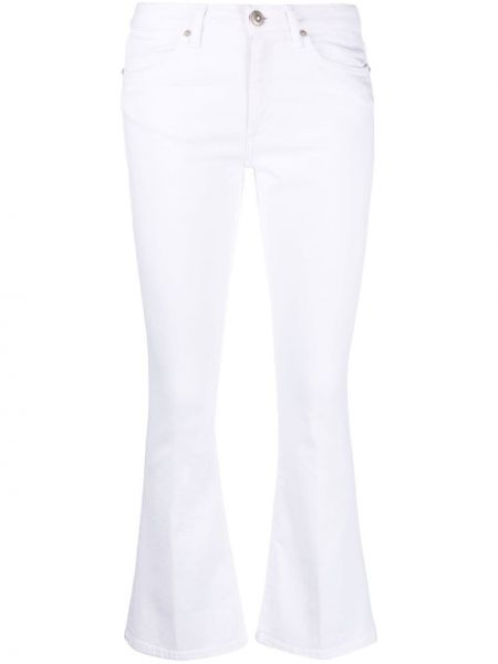 Bootcut jeans ausgestellt Dondup weiß