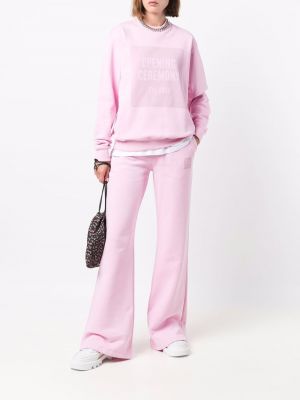 Sweat col rond col rond Opening Ceremony rose