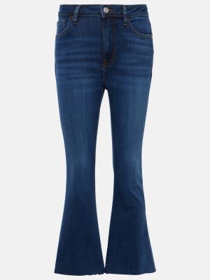 Jeans bootcut large Frame bleu