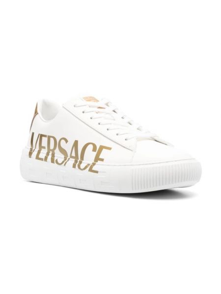 Sneakersy Versace białe