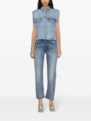 Kamizelka jeansowa Isabel Marant niebieska