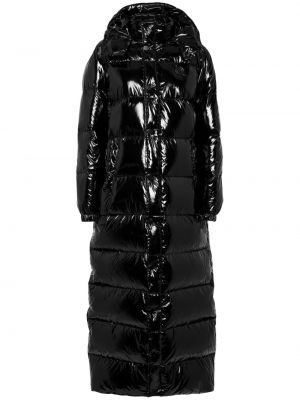 Páperová bunda s perím Philipp Plein čierna