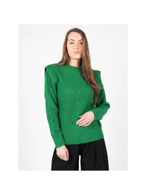 Suéter con trenzado Silvian Heach verde