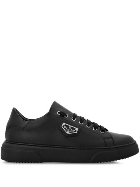 Δερμάτινα sneakers Philipp Plein μαύρο