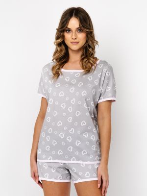 Piżama z nadrukiem z krótkim rękawem Italian Fashion