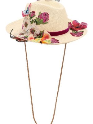 Шляпа Dolce & Gabbana бежевая