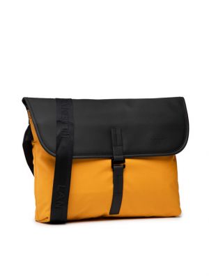 Τσάντα laptop Lanetti κίτρινο