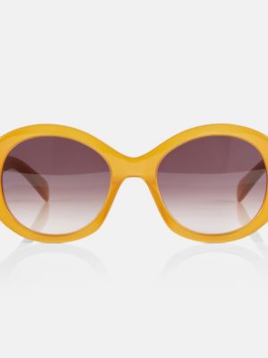 Sluneční brýle Celine Eyewear hnědé