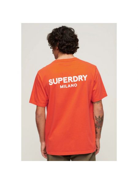 T-shirt Superdry rot