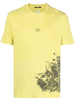 T-shirt C.p. Company gul