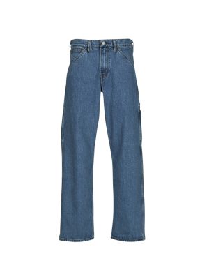 Priliehavé džínsy s rovným strihom Levi's modrá