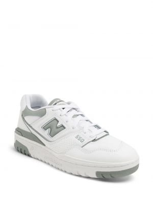 Sneakersy sznurowane zamszowe koronkowe New Balance 550
