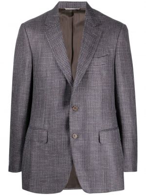 Kontrollerade blazer Canali lila