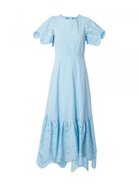 Midi šaty Selected Femme modrá