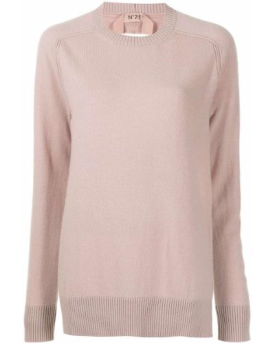 Кашмирен пуловер N°21 розово