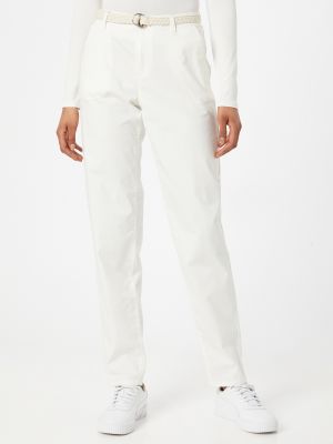 Chino панталони Esprit бяло