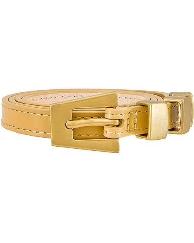 Cinturón By Far dorado