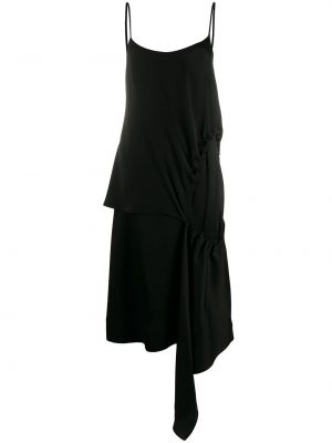 Ασύμμετρη φόρεμα Colville μαύρο
