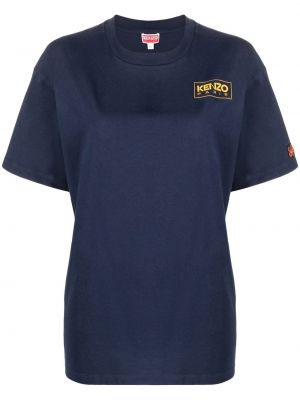 T-shirt oversize Kenzo blu