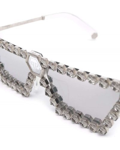 Okulary przeciwsłoneczne z kryształkami Philipp Plein