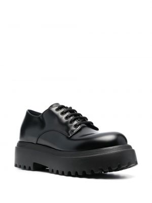 Nėriniuotos oksfordo batai su raišteliais Le Silla juoda