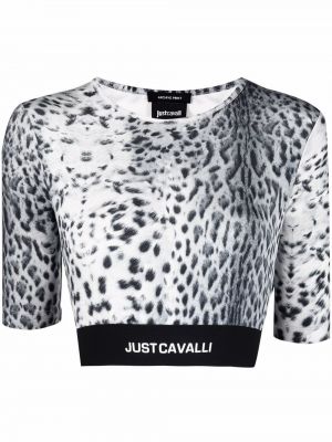 Crop top Just Cavalli svart