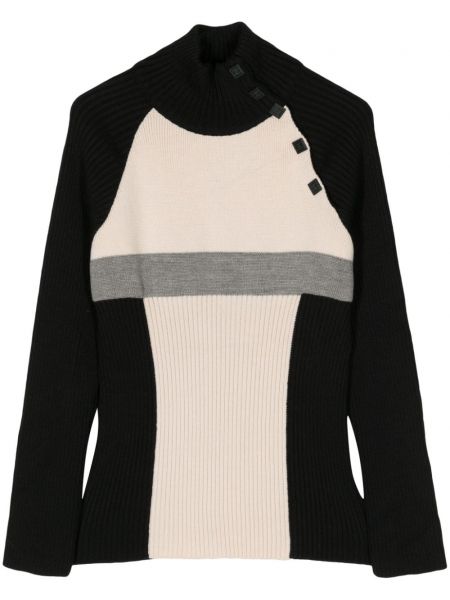 Długi sweter wełniany Chanel Pre-owned