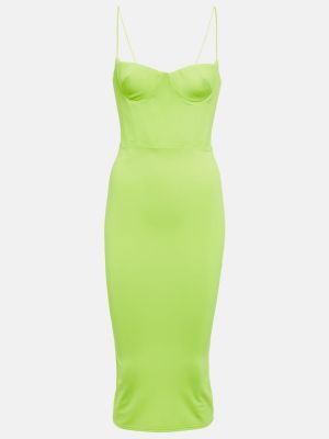 Μίντι φόρεμα Alex Perry πράσινο