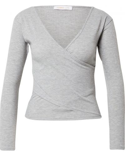 T-shirt Femme Luxe gris
