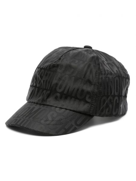 Jacquard cap for piger Moschino Kids sort