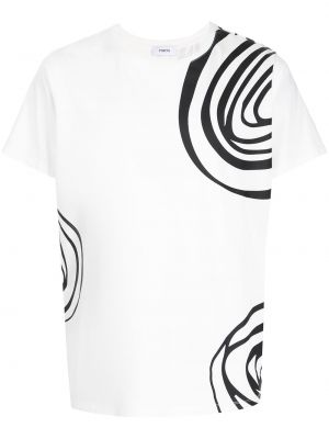 Camiseta con estampado Ports V blanco