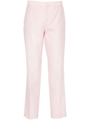 Rovné kalhoty Fabiana Filippi růžové