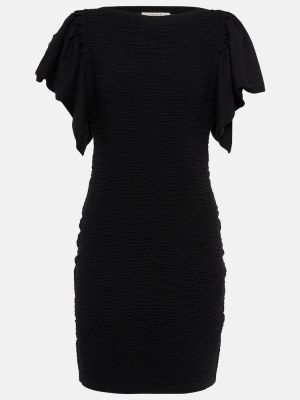 Sukienka bawełniana Dorothee Schumacher czarna