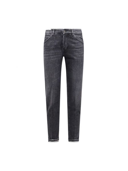 Skinny jeans mit geknöpfter Pt Torino grau