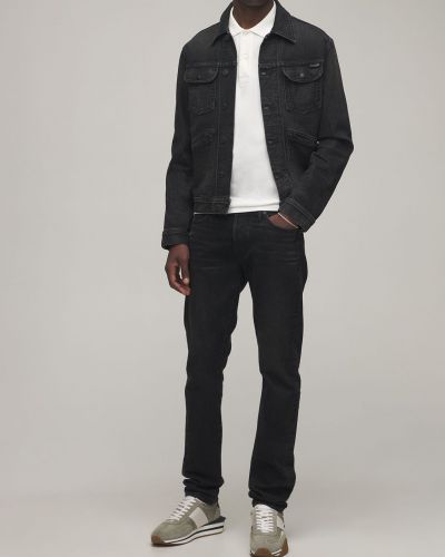 Kurtka jeansowa Tom Ford czarna