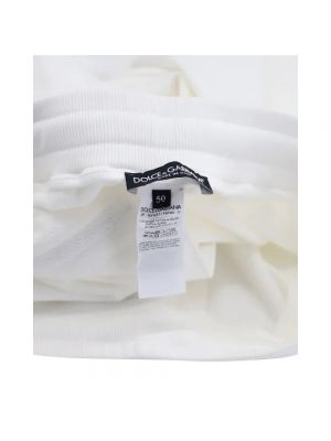 Pantalones cortos de algodón Dolce & Gabbana Pre-owned blanco
