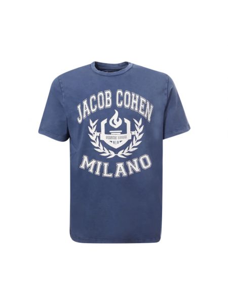 T-shirt Jacob Cohën blau