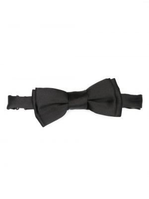Šilkinis kaklaraištis su lankeliu Paul Smith juoda