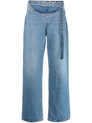 Jeans med normal passform Y/project blå