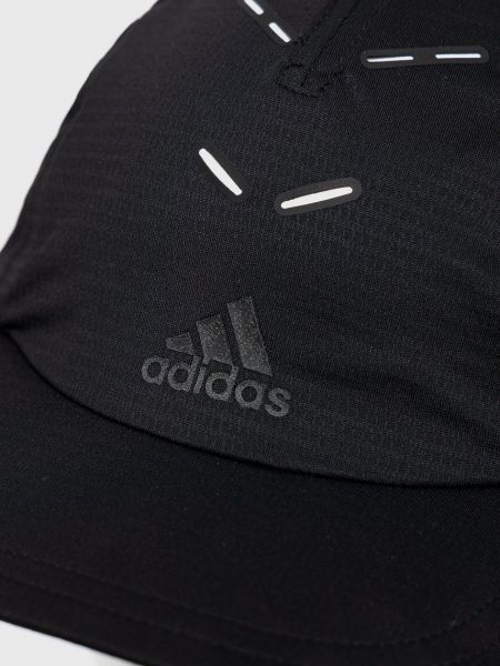 Czapka z daszkiem z nadrukiem Adidas Performance czarna
