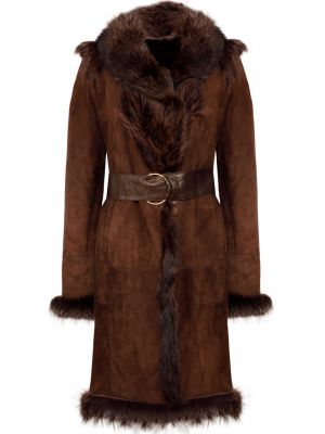 Пальто Alberto Bini коричневое