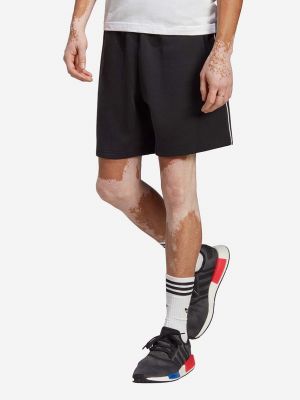 Pamut rövidnadrág Adidas Originals - fekete
