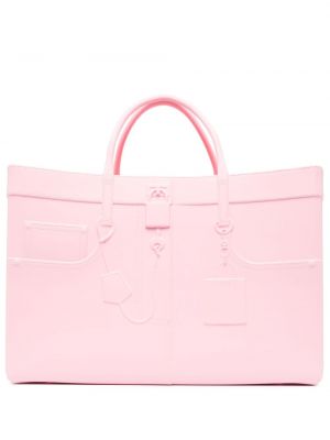 Τσάντα shopper Medea ροζ