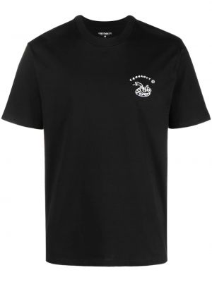 T-shirt con stampa Carhartt Wip nero